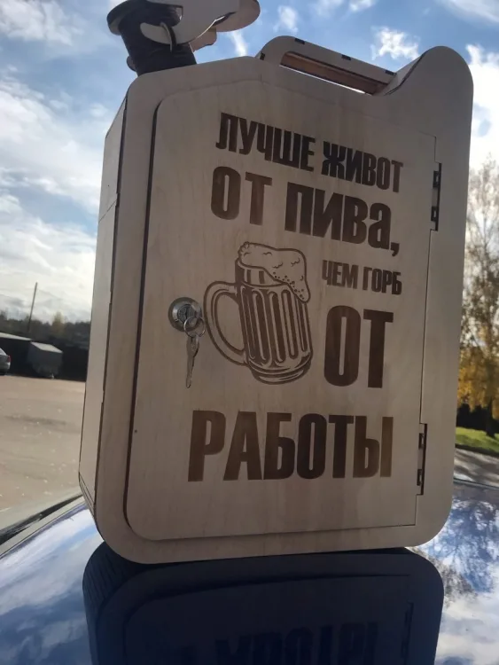 Мини-бар  в виде канистры, фото 4