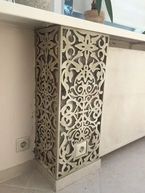Привлекательный дизайн перегородки