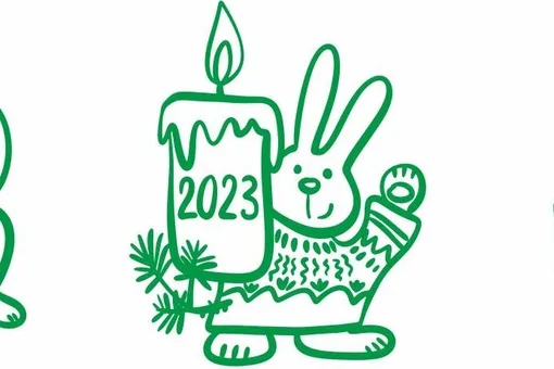 2023 Кролик на Новый год, фото 5