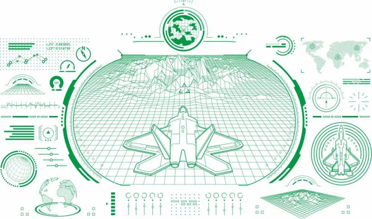 Интерфейс истребителя и авиадиспетчера, маяки, матрёшки и знаки зодиака