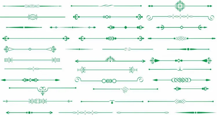 Рамки и разделители для лазерной резки в CDR — сердца и стрелы, фото 2