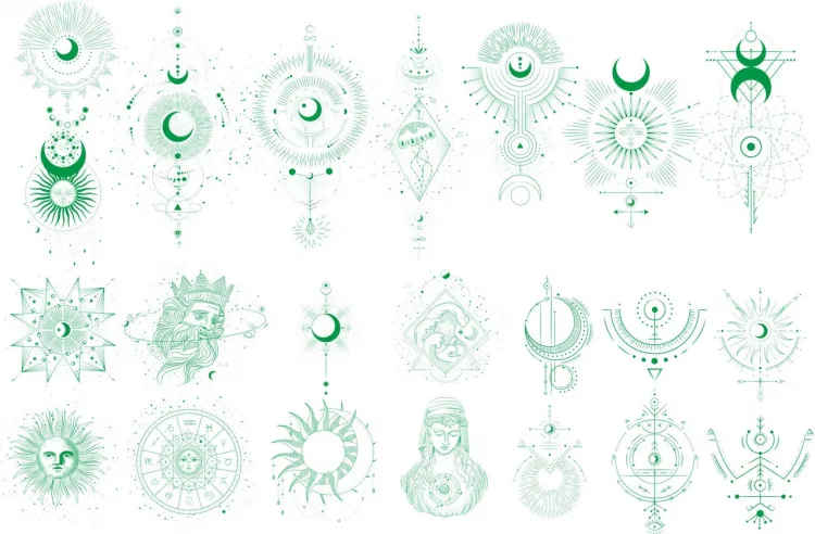 Цветы, влюблённые, ленты, сова, абстрактно-космическая, фото 5