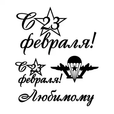 С 23 февраля!