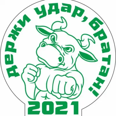 Бык «Держи удар, братан!» 2021