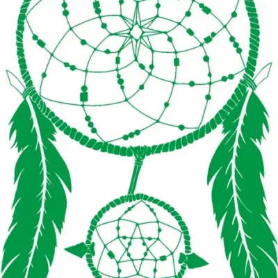 Ловец снов с перьями