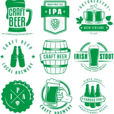 Пивные лейблы: кельтские мотивы и Craft Beer для резки