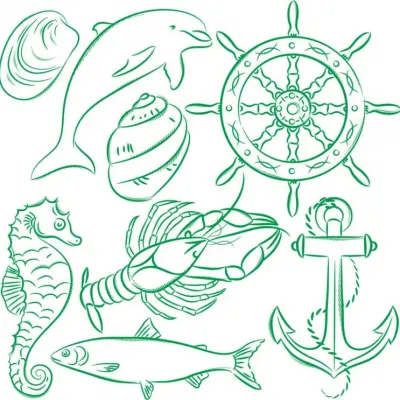 Морские элементы декора