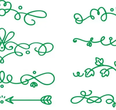 Вензеля для декорирования