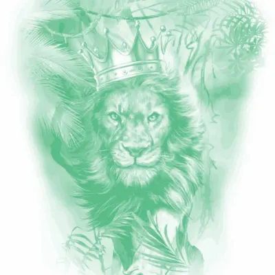 Лев в короне