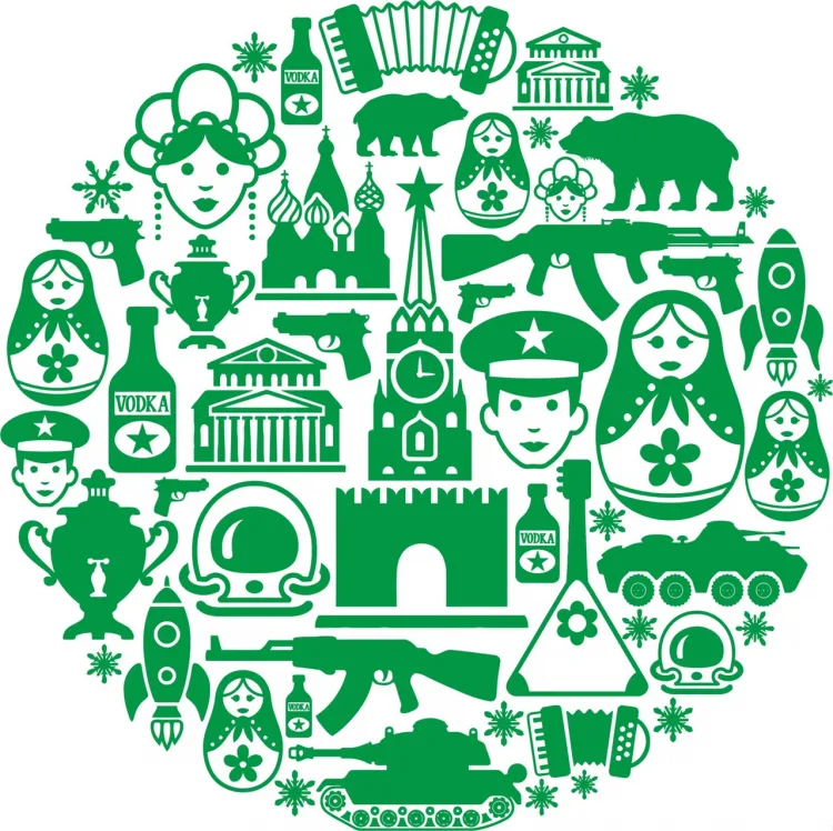 Коллаж Россия