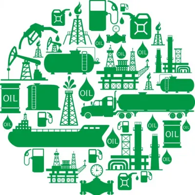 Коллаж нефтяника