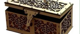 Шкатулка с замком