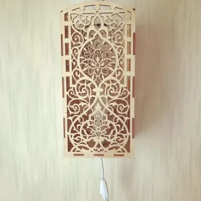 Ночник с ажурной резьбой
