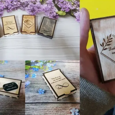 Простенькие подарочные коробочки