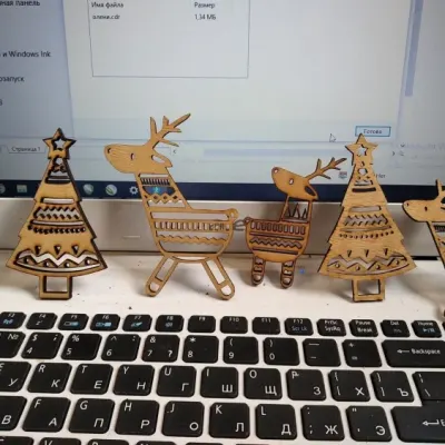 Рождественские игрушки