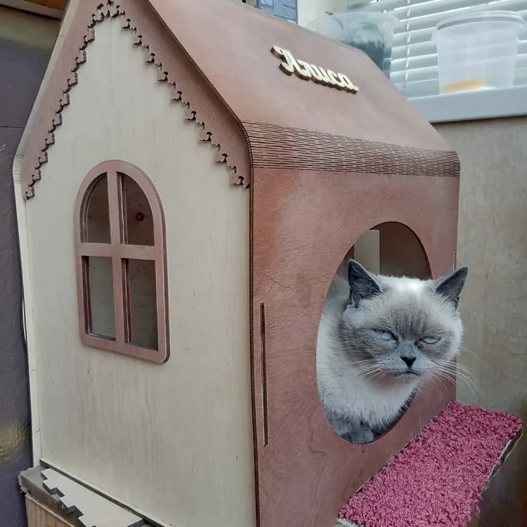 Домик для кошечки