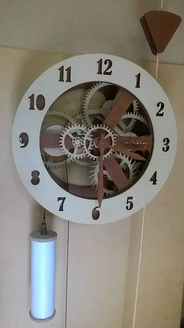 Часы настенные с механизмом