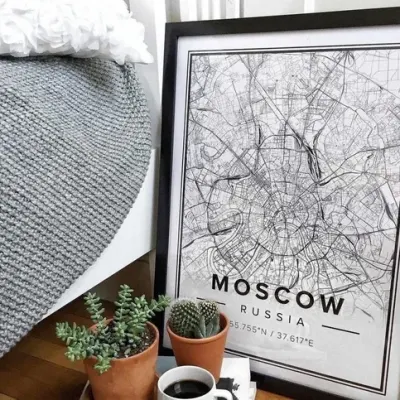 Карта Москва