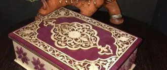 Подарочная ажурная коробочка для сладостей восточных