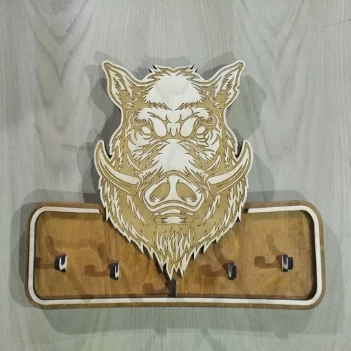 Ключница с кабаном