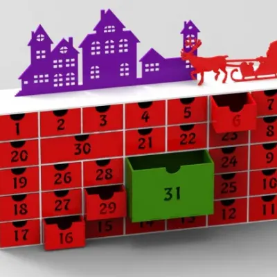 Адвент календарь на 31 день