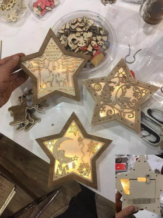Элегантный Рождественский ночник
