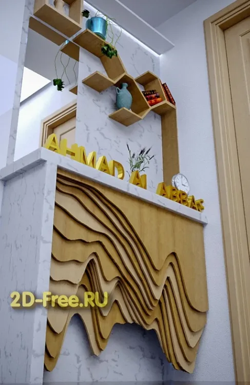 Интерьерная полка