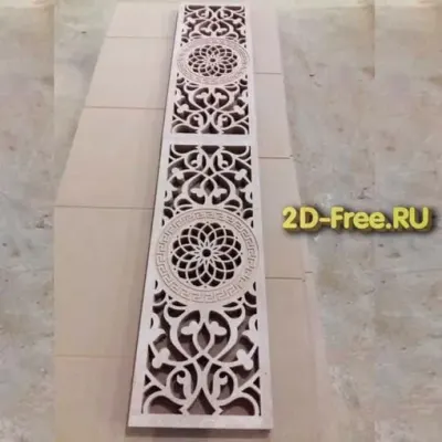 Резная панель