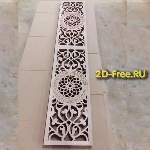Резная панель