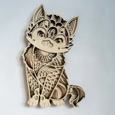 Многослойные панно «Кот»