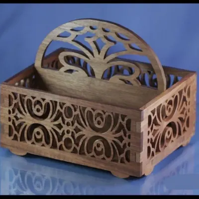 Корзинка — салфетница