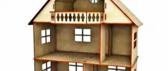 Домик кукольный