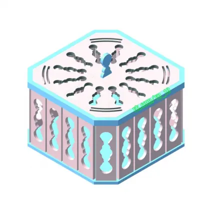 Коробочка квадратная