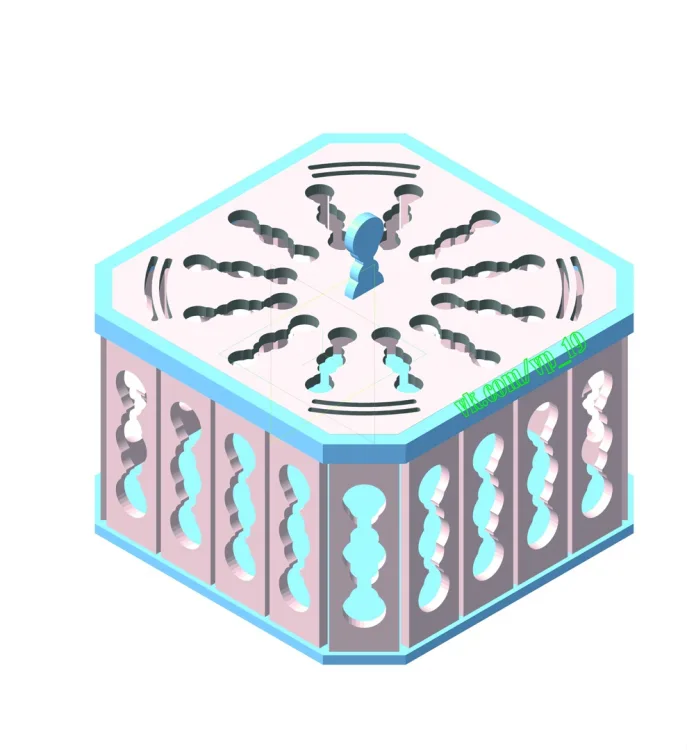 Коробочка квадратная