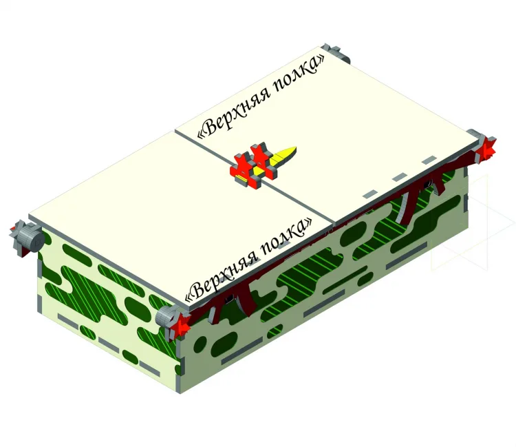 Кукольный домик и подарочная коробка