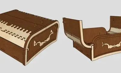 Макет — шкатулка