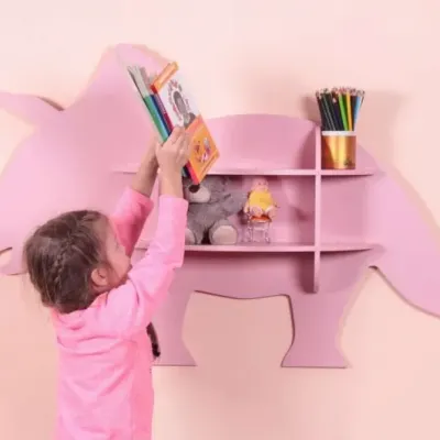 Макет — полка динозаврик